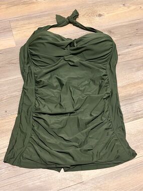 One piece bathing suit 6x new in bag